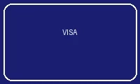 Visa信用卡支付图标